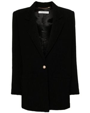 Alessandra Rich Blazers - Black