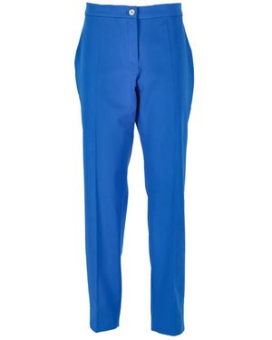 Elena Miro Casual Hose - Blau