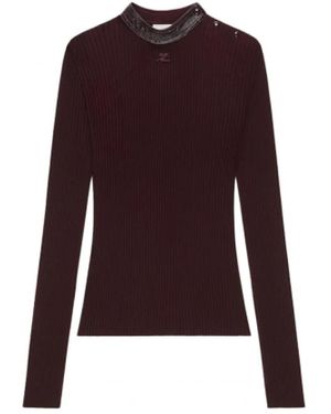 Courreges Gebreide Kleding - Paars