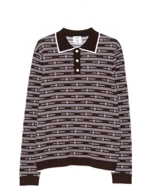 CASABLANCA Polo Shirts - Brown