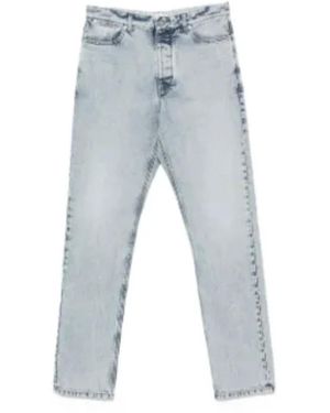 Jil Sander Jeans ,Blauw ,Blauwe Behandelde Broek Aw 19