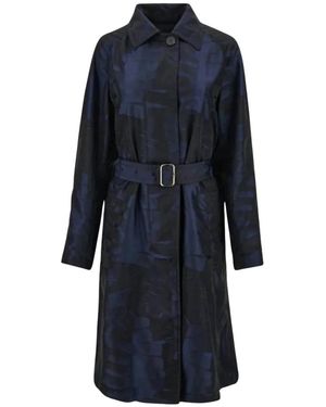 Ferragamo Palm Jacquard Jas - Blauw