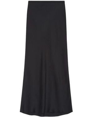 Anine Bing Midi Skirts - Negro