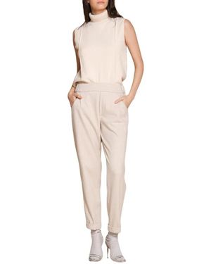 Mason's Straight Trousers - Natural