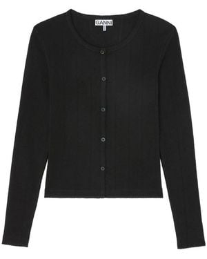 Ganni Cardigans - Noir