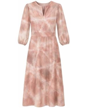 2-Biz Midi Dresses - Pink