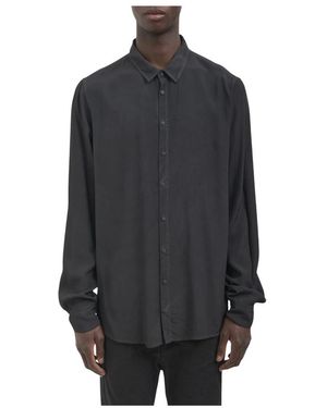Poeme Bohemien Casual Shirts - Black