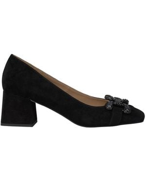 Alma En Pena. Court Shoes - Black