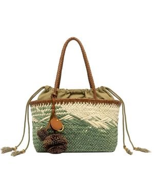 Gianni Chiarini Bucket Bag - Grün