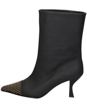 Marc Ellis Heeled Boots - Black