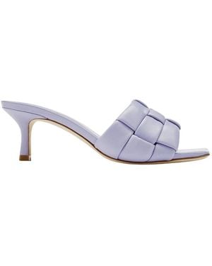 Ash Sandalias De Cuero Tejidas Lila Ss 22, Mujer, Talla - Gris