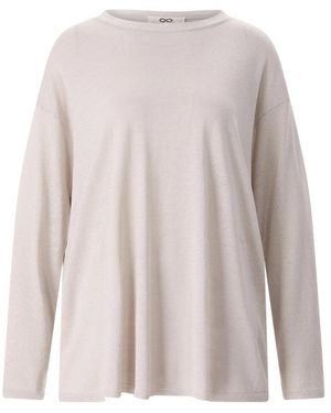 SMINFINITY Rundhals-Strickware - Natur