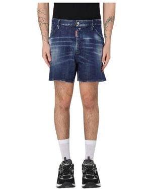 DSquared² Denim Shorts - Blu