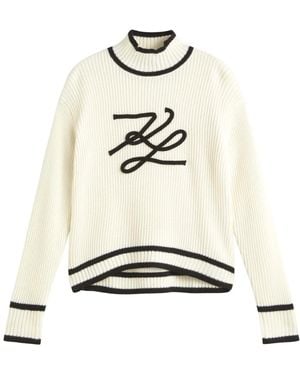 Karl Lagerfeld Coltruien - Naturel