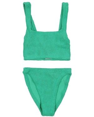 Hunza G Grüner Badeanzug Für Frauen Ss25