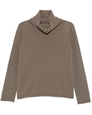 Le Tricot Perugia Turtlenecks - Brown