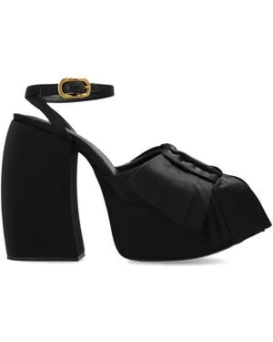 Marc Jacobs The Bow Platform Heel - Schwarz
