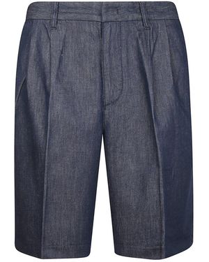 Emporio Armani Denim Shorts - Blue