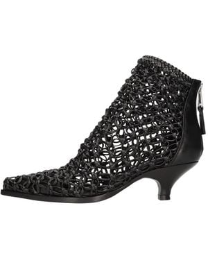 Elena Iachi Stiefel Schwarz