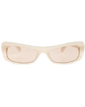 Jacquemus Capri Sonnenbrille - Natur