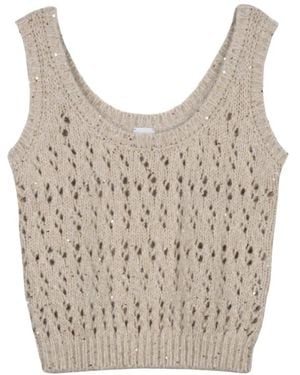 Eleventy Sleeveless Tops - Gris