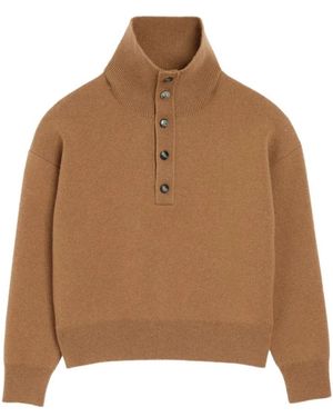 Ami Paris Turtlenecks - Brown