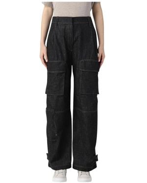 Brunello Cucinelli Wide Jeans - Black