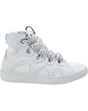 Lanvin Curb High Sneakers - Weiß
