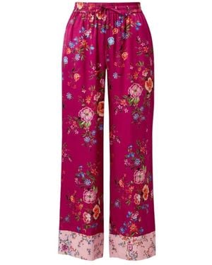 Liu Jo Wide Trousers - Rojo