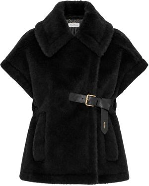 Max Mara Newabavo Cape - Schwarz