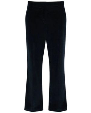 Weekend by Maxmara Broeken ,Blauw ,Katoen Marruca Broek - Zwart