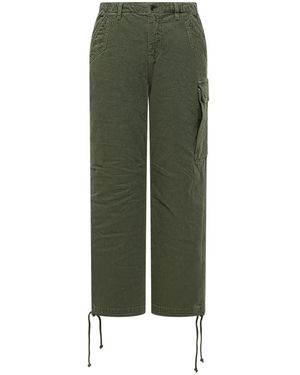 Ba&sh Broeken ,Groen ,Katoen Fino Cargo Broek