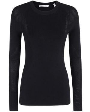 Helmut Lang Long Sleeve Tops - Black