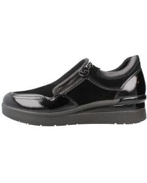 Stonefly Loafers - Noir