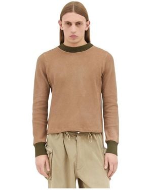 Charlie Constantinou Round-Neck Knitwear - Natural