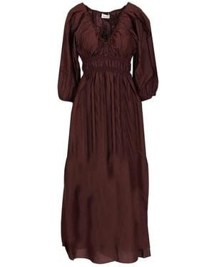 Matteau Midi Dresses - Brown