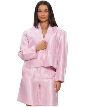 Refined Department Jackie Blazer - Pink