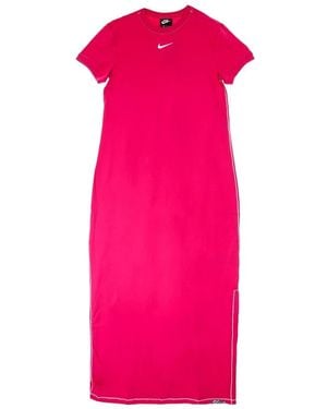 Nike Midi Dresses - Pink