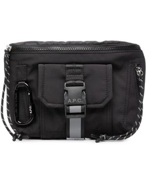 A.P.C. Trek Gürteltasche - Schwarz