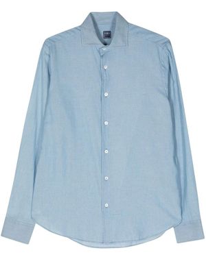 Fedeli Casual Shirts - Blue