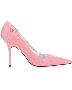 DSquared² Schoenen ,Roze ,Leer Pump Met Hak