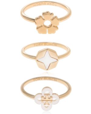 Tory Burch Rings - Metálico