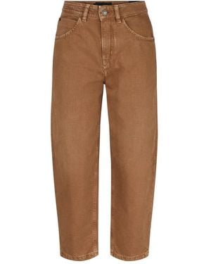 DRYKORN Loose Fit Jeans - Brown