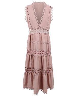Jovonna London Midi Dresses - Rosa