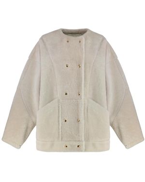 Halfboy Leather Jackets - Natural
