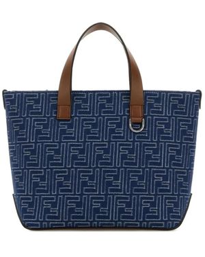 Fendi Tote Bags - Blue