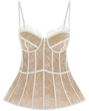 GIUSEPPE DI MORABITO Sleeveless Tops - Natural