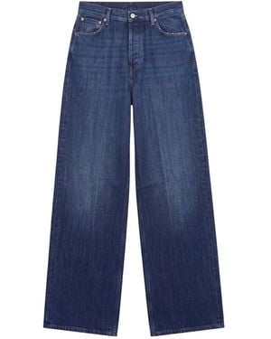 Dondup Wide Jeans - Bleu