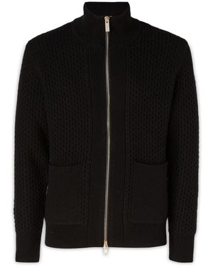 Paolo Pecora Zip-Throughs - Black