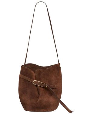 Liffner Belted Bucket Bag - Bruin